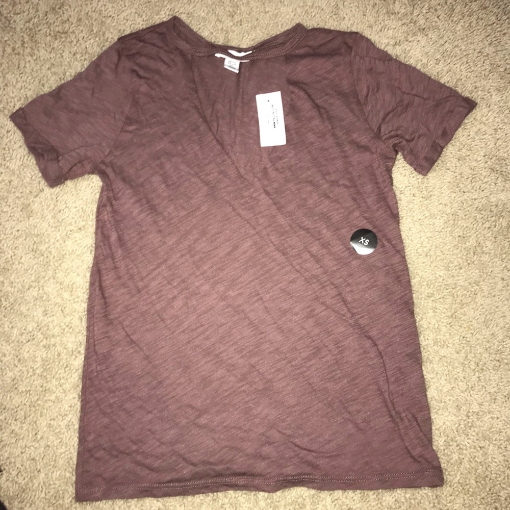 • Tillys purple basic tee 💜 • - Picture 2 of 4